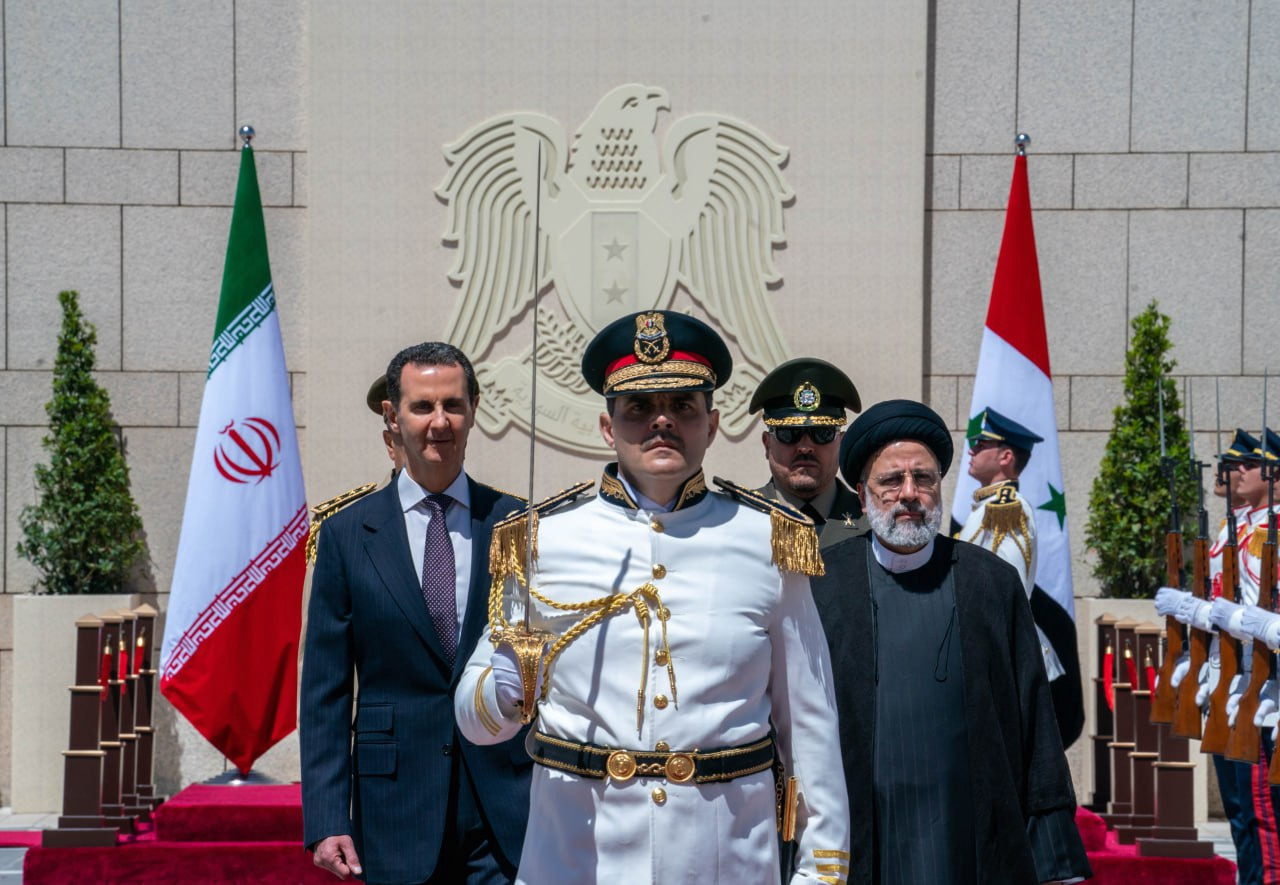 زيارة الرئيس الايراني ابراهيم رئيسي إلى سوريا